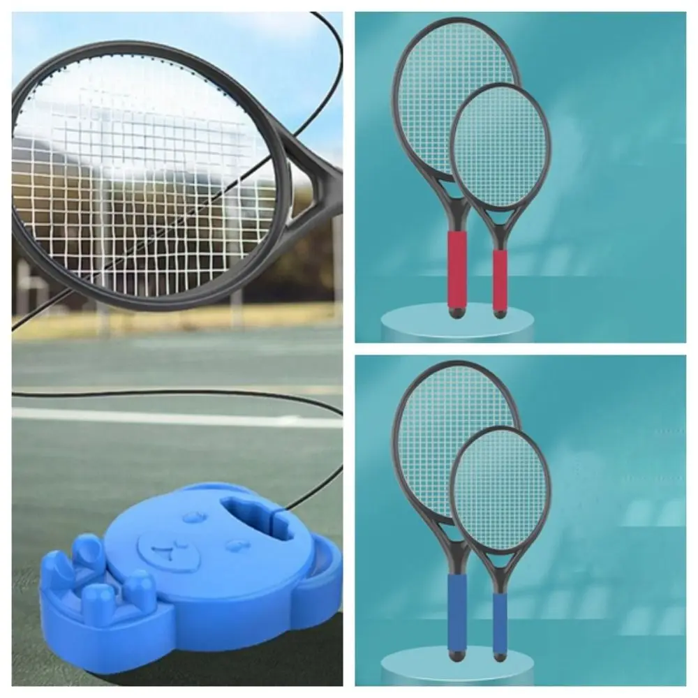 

1 Set With Tennis Racket Tennis Racket Kit Shockproof Good Elasticity Not Easily Deformed Prevent Wear and Tear