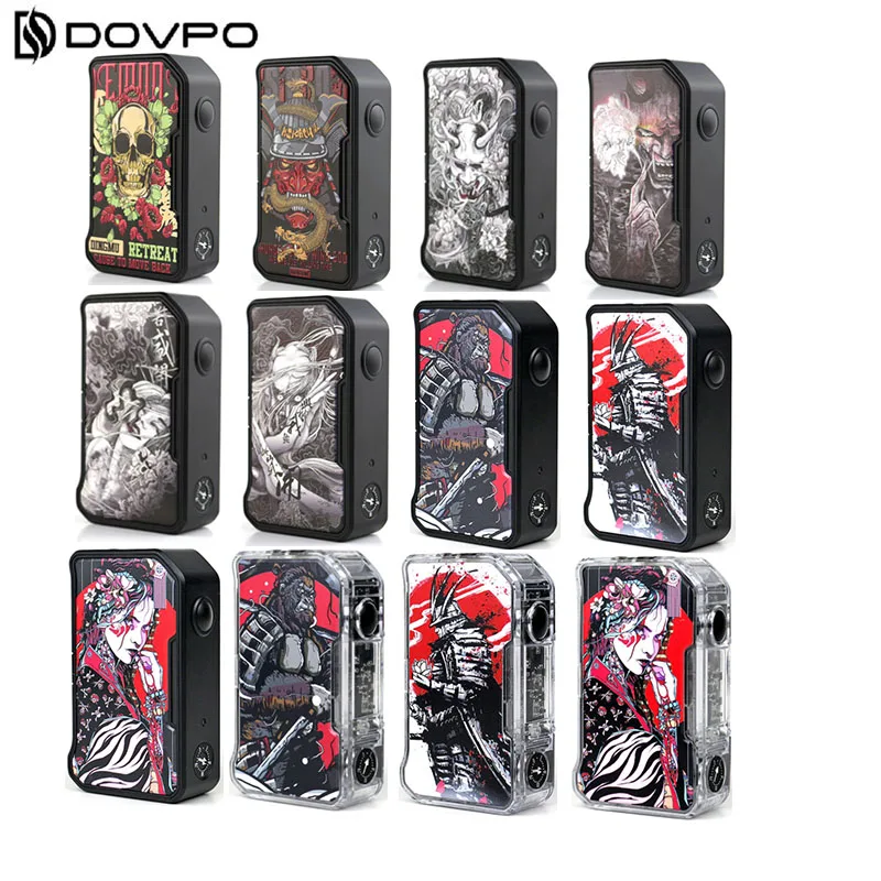Original Dovpo MVV 2 II Box Mod Electronic Cigarette Vape 280W Mod By Dual 18650 Batteries VS Cigpet Drag 2 Mod
Original Dovpo MVV 2 II Box Mod Electronic Cigarette Vape 280W Mod By Dual 18650 Batteries VS Cigpet Drag 2 Mod