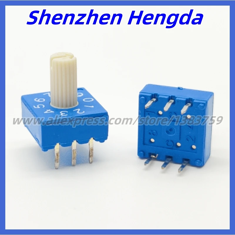 1PCS Code Switch ERD110RS 10-Bit 0-9 3:3 Rotary Encoder With Handle
1PCS Code Switch ERD110RS 10-Bit 0-9 3:3 Rotary Encoder With Handle