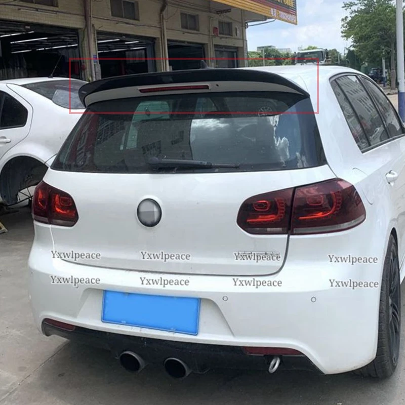 

Rear Roof Spoiler Lip Wings for Volkswagen VW Golf 6 MK6 VI GTI R20 2010 2011 2012 2013 OS Style Car Styling