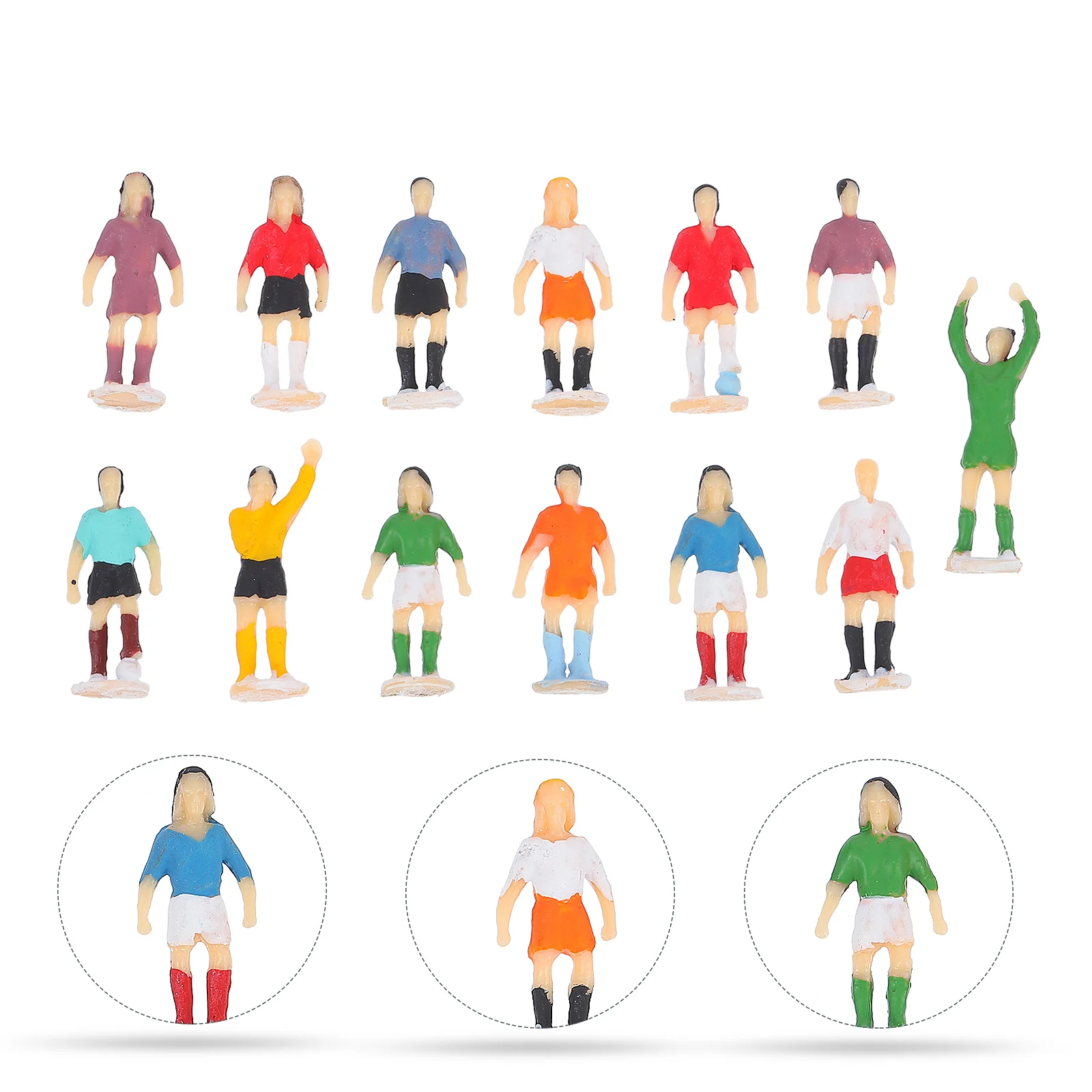 Set/13pcs Mini Football Player Figure Model Simulation Character Desktop Decoration Kids Educational Toys
Set/13pcs Mini Football Player Figure Model Simulation Character Desktop Decoration Kids Educational Toys