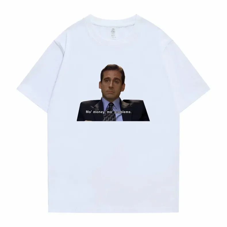 Funny Mo Money Mo Problems T-shirts Tv Series The Office Michael Scott Graphic Tshirt Men Women Fashion Casual Oversized T Shirt
Funny Mo Money Mo Problems T-shirts Tv Series The Office Michael Scott Graphic Tshirt Men Women Fashion Casual Oversized T Shirt