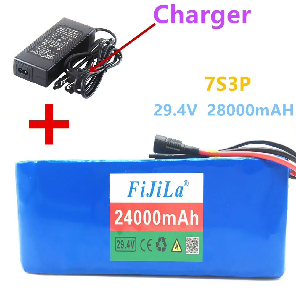 100% original 7s3p 29,4 V 24Ah lithium-ionen batterie pack mit 20A BMS für elektrische fahrrad, roller und elektrische rollstuhl
100% original 7s3p 29,4 V 24Ah lithium-ionen batterie pack mit 20A BMS für elektrische fahrrad, roller und elektrische rollstuhl