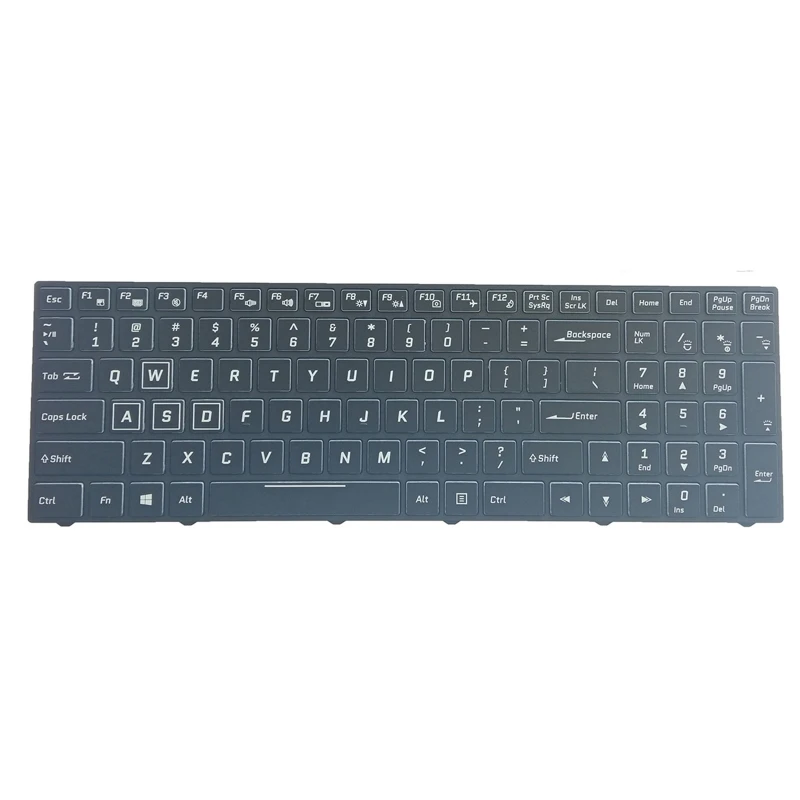 US Laptop Keyboard for CLEVO N850 N950 N857HK N857HJ Keypad for w Colorful Backl
US Laptop Keyboard for CLEVO N850 N950 N857HK N857HJ Keypad for w Colorful Backl