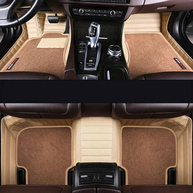 

Высококачественный индивидуальный однослойный и двухслойный съемный полосатый Стильный автомобильный напольный коврик для CHEVROLET Silverado 1500/2500 Suburban