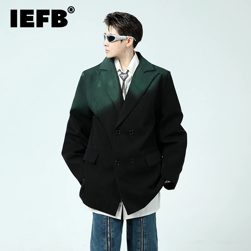 Мужской повседневный Блейзер IEFB Elgance, наплечная накладка с распылителем, модный мужской блейзер, новая коллекция осени 2023 года, 9C2370
Мужской повседневный Блейзер IEFB Elgance, наплечная накладка с распылителем, модный мужской блейзер, новая коллекция осени 2023 года, 9C2370