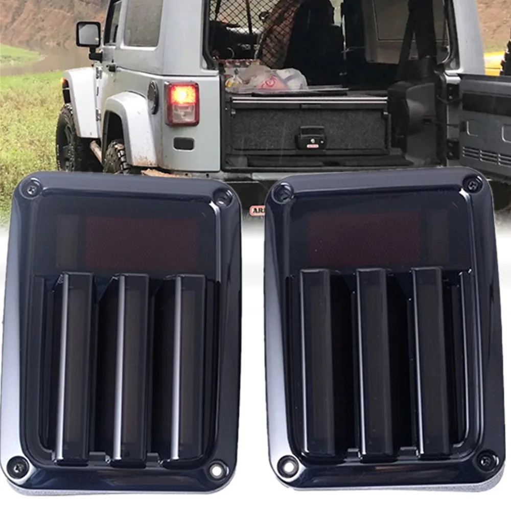 2pc 12V Car Led Tail Lights Assembly For Jeep Wrangler JK 2007-2018 Accessories Rear Lights Led Brake Reverse Tailights
2pc 12V Car Led Tail Lights Assembly For Jeep Wrangler JK 2007-2018 Accessories Rear Lights Led Brake Reverse Tailights
