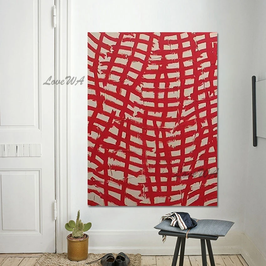 Large Wall Paintings Abstract Canvas Art Interiors Decor No Frame Red Acrylic Line Texture Hand Drawing Wholesale Of 3d Pictures
Large Wall Paintings Abstract Canvas Art Interiors Decor No Frame Red Acrylic Line Texture Hand Drawing Wholesale Of 3d Pictures