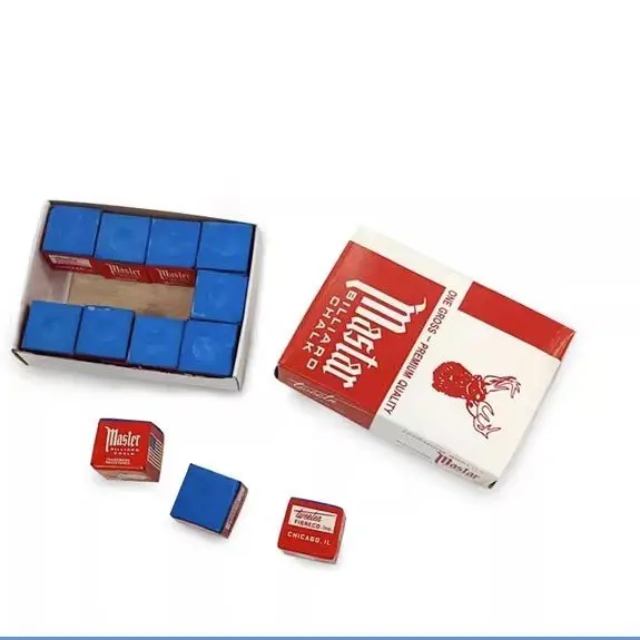 Premium Oil-Based Billiard Chalk Set - Fine Quality 12pc Pack for Strong Friction and Superior Adhesion
Premium Oil-Based Billiard Chalk Set - Fine Quality 12pc Pack for Strong Friction and Superior Adhesion