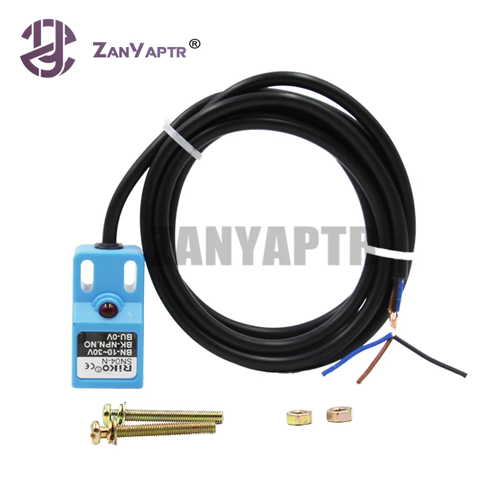 Детали для 3D-принтера, DC NPN № 4 мм SN04-N, датчик приближения, обнаружения расстояния, выравнивания положения, 1 шт.