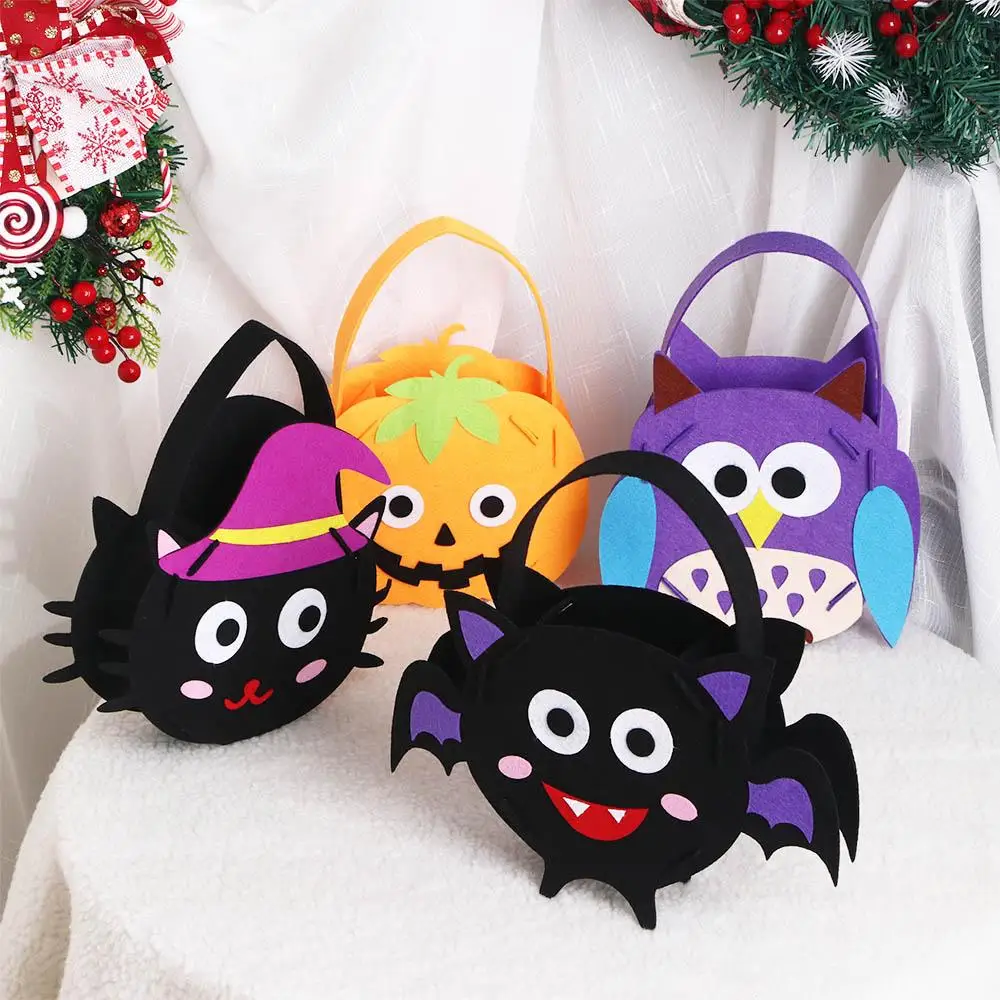 

Декоративное ведро для Хэллоуина «сделай сам», материал для детского творчества, мешок для хранения, подарочная корзина, мешок для конфет на Хэллоуин