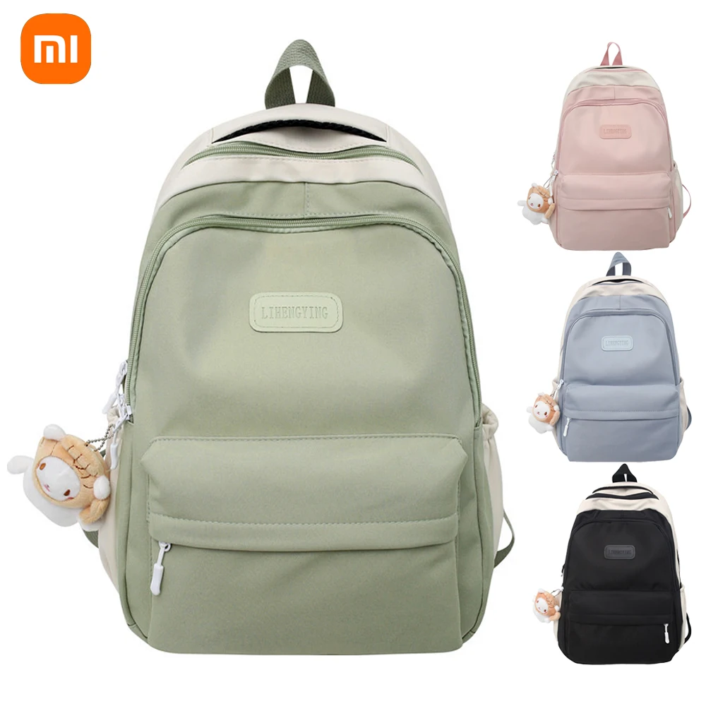 

Xiaomi Backpack Big Capacity Women Mochila School Bags Men Rucksack Female Students Chic Fashion Backpacks Man back pack plecak