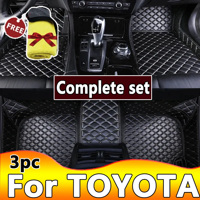 

Car Floor Mats For TOYOTA Tundra Ⅱ Vios Fortuner Kluger CHR Tacoma Supra Sai Wish 86 Yaris cross Yaris Car Accessories