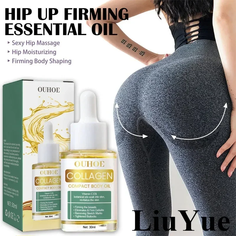 

Collagen Hip Lifting Serum Massage Firming Cream Sexy Women Plumping Big Ass Effective Enhance Buttock Enhancement Essential Oil