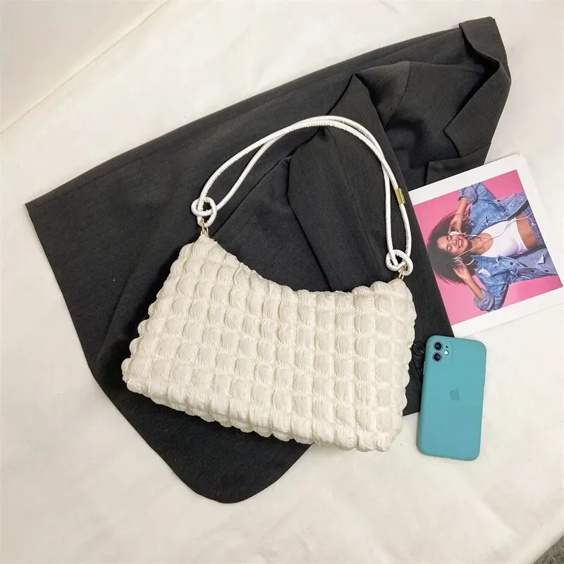 100% Polyester Solid Plaid One-shoulder Women's Bag Handbag 9 Mallzona S088f8126fc9d4a4dacdd0c1ee1e4d697N 100% Polyester Solid Plaid One-shoulder Women's Bag Handbag Mallzona