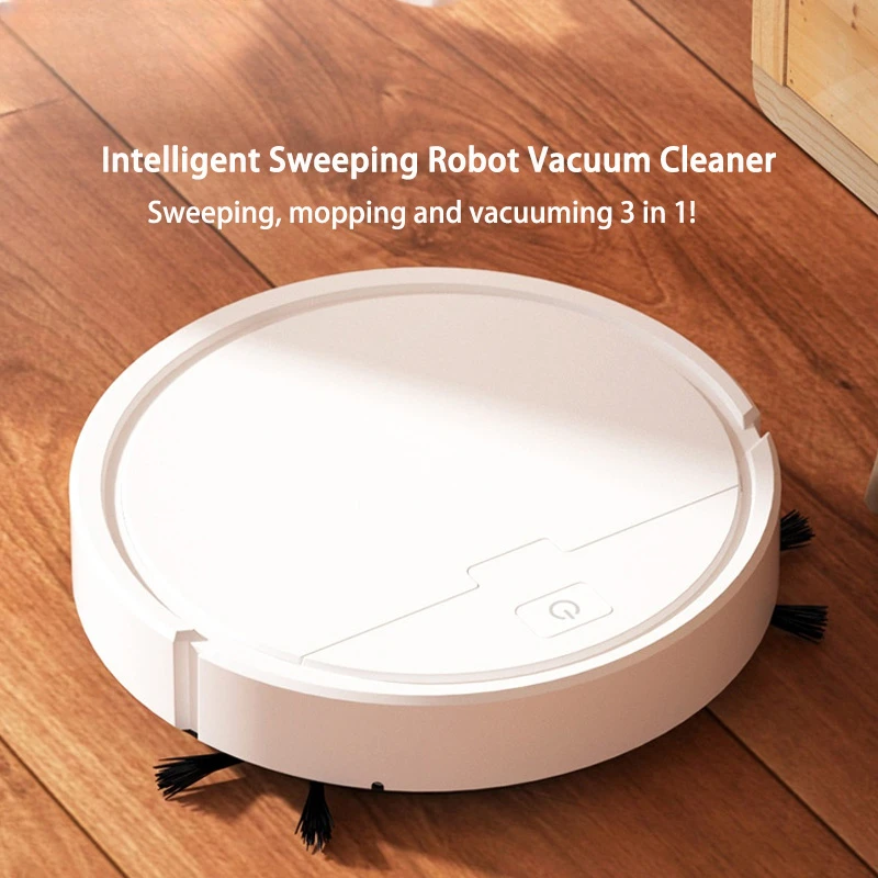 3-in-1 Smart Robot Vacuum Cleaner Wireless USB Recharge Power High Suction Robot Sweeping Vacuuming and Mopping Cleaning Machine
3-in-1 Smart Robot Vacuum Cleaner Wireless USB Recharge Power High Suction Robot Sweeping Vacuuming and Mopping Cleaning Machine