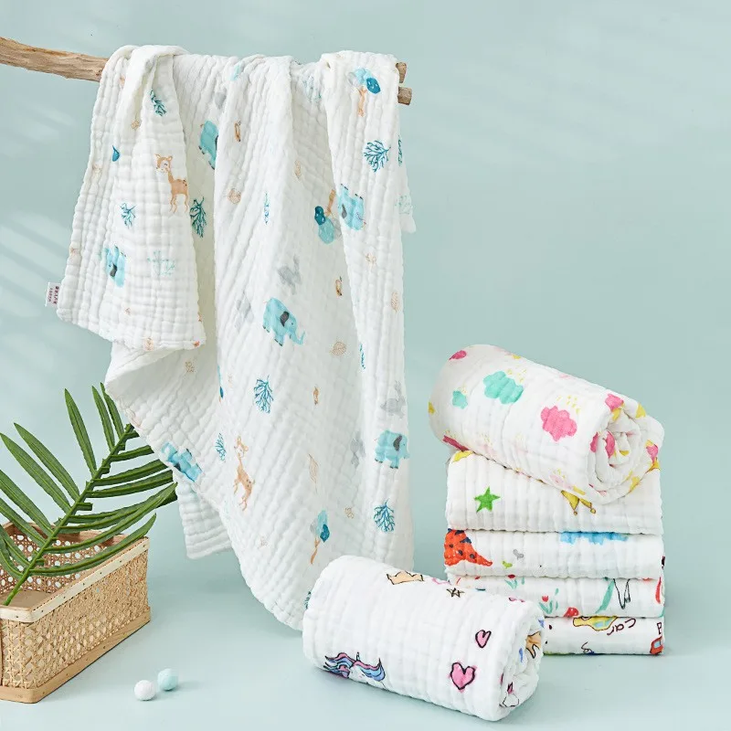 Cotton Gauze Muslin Baby Blanket Super Soft Newborn Swaddle Wrap Quick Dry Boy Girl Kids Bath Towel Baby Stroller Blanket Cover
Cotton Gauze Muslin Baby Blanket Super Soft Newborn Swaddle Wrap Quick Dry Boy Girl Kids Bath Towel Baby Stroller Blanket Cover