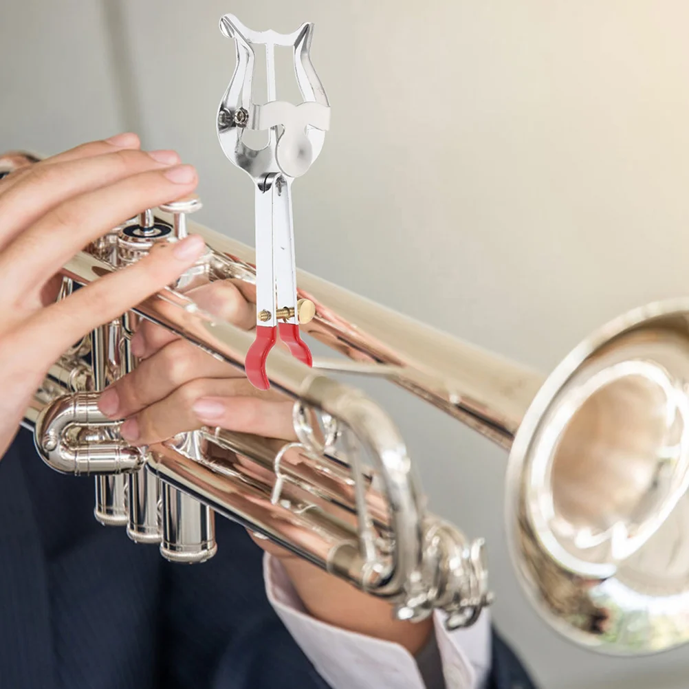 Trumpet Lyre Metal Trumpet Lyre Music Sheet Clip Instrument Sheet Music Clamp Holder
Trumpet Lyre Metal Trumpet Lyre Music Sheet Clip Instrument Sheet Music Clamp Holder