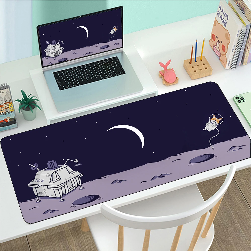 Cute Cartoon 800x400mm Mouse Pad Space Astronaut Rubber Keyboard Mousepad Gaming Mouse Pad Black Large Desk Mat Carpet for PC
Cute Cartoon 800x400mm Mouse Pad Space Astronaut Rubber Keyboard Mousepad Gaming Mouse Pad Black Large Desk Mat Carpet for PC