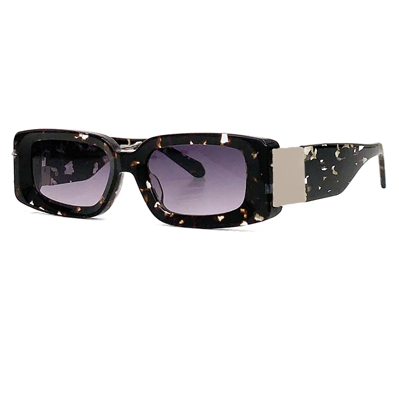 

Acetate Rectangle Sunglasses for Women 2023 High Quality Designer Shades Steampunk Sun Glasses Eyewear UV400 Oculos De Sol