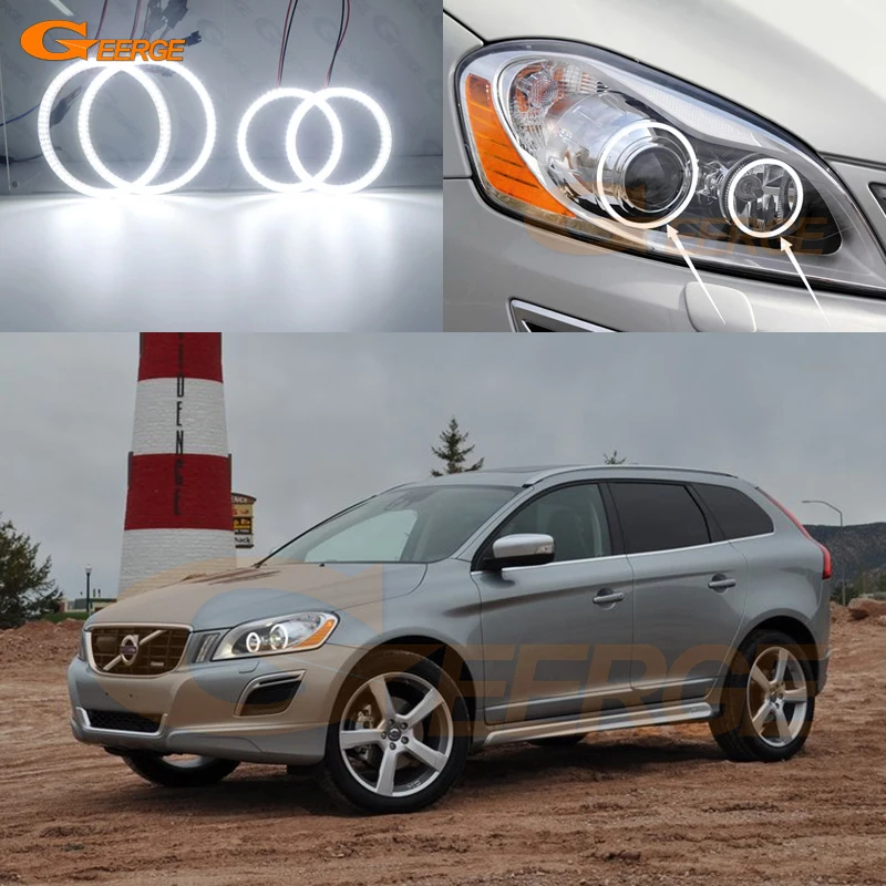 Для Volvo XC60 156 предлицевая сторона 2009 2010 2011 2012 2013 ксеноновый головной светильник ультра яркий светодиодный ангельские глазки набор колец Днев...
Для Volvo XC60 156 предлицевая сторона 2009 2010 2011 2012 2013 ксеноновый головной светильник ультра яркий светодиодный ангельские глазки набор колец Днев...