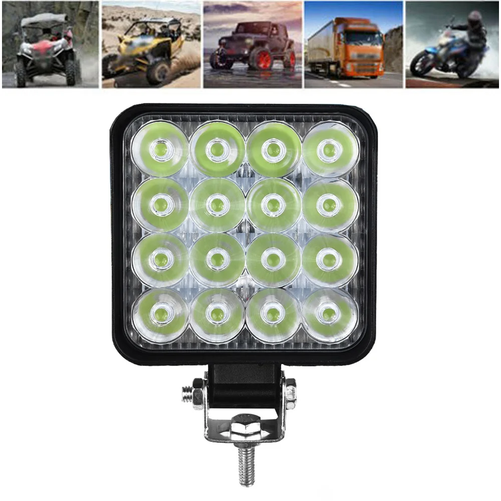 Green Aluminum Alloy 6000K 1*Work Light 1*Mounting Bracket For ATV / Project Vehicles / For SUV / Excavator / Wheel Loader
Green Aluminum Alloy 6000K 1*Work Light 1*Mounting Bracket For ATV / Project Vehicles / For SUV / Excavator / Wheel Loader