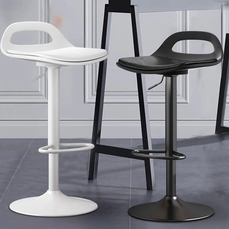 

Stylish Modern Bar Chairs Simple Coffee High Quality Bar Stool Ottomans Comfortable Sillas Para Comedor Luxury Furniture