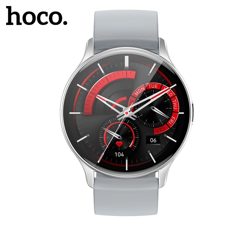 

HOCO Y15 AMOLED 1.43 inch Full Touch Screen Smart Watch Sport Fitness Watch For Men Women Support IP68 Waterproof Bluetooth Call