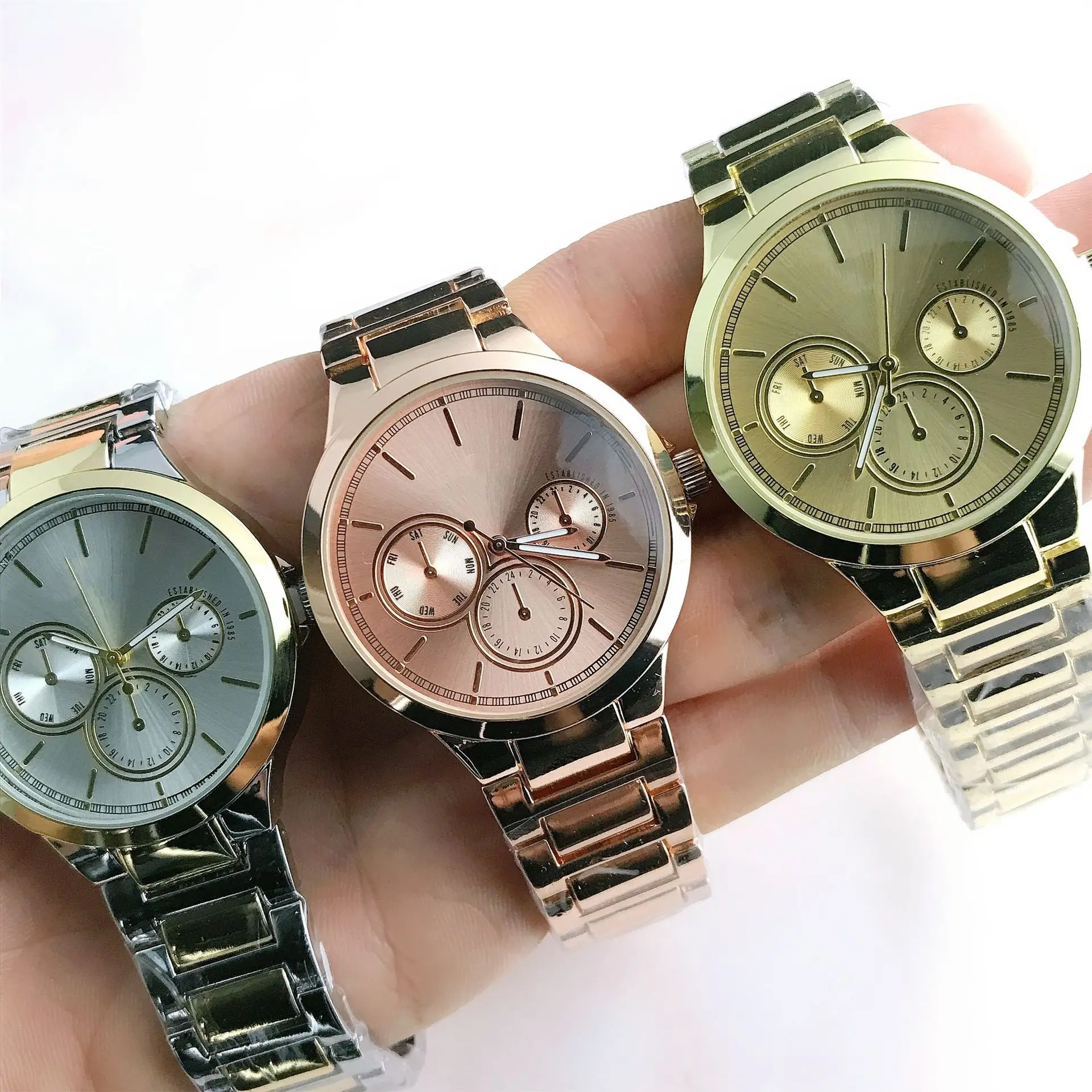 

2024 Luxury Man Wristwatch Waterproof Luminous Chronograph Watch for Men fashion Men's Quartz Watches reloj hombre