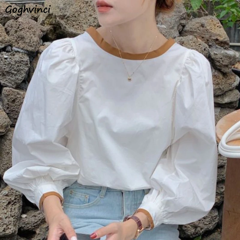 Blouses Women Summer New Chic Lantern Sleeve Vintage Elegant O-neck Solid Lace-up Leisure Sweet Loose Simple Ulzzang Trendy Ins
Blouses Women Summer New Chic Lantern Sleeve Vintage Elegant O-neck Solid Lace-up Leisure Sweet Loose Simple Ulzzang Trendy Ins