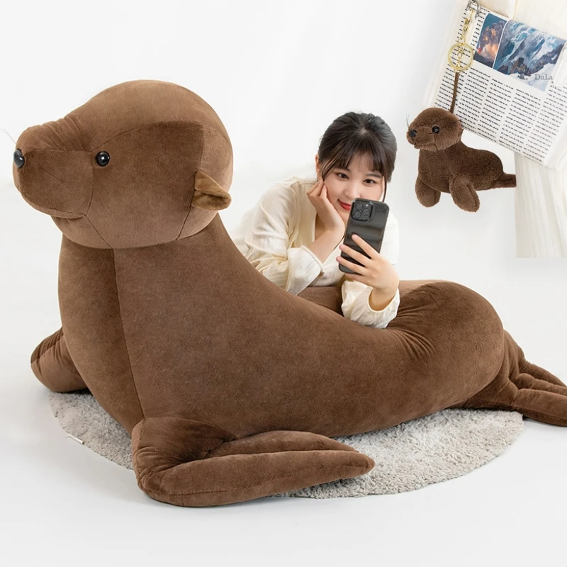 Simulation Seal Plush Toy Lifelike Sea Lion Plushies Doll Aquarium Animals Soft Throw Pillow Cartoon Room Decor Children Gifts
Simulation Seal Plush Toy Lifelike Sea Lion Plushies Doll Aquarium Animals Soft Throw Pillow Cartoon Room Decor Children Gifts