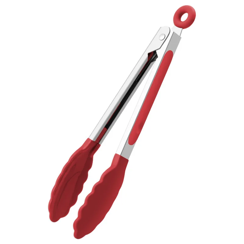 430 stainless steel food clip thickened anti-scalding food clip nylon insulated barbecue clip resistant to high temperature
430 stainless steel food clip thickened anti-scalding food clip nylon insulated barbecue clip resistant to high temperature