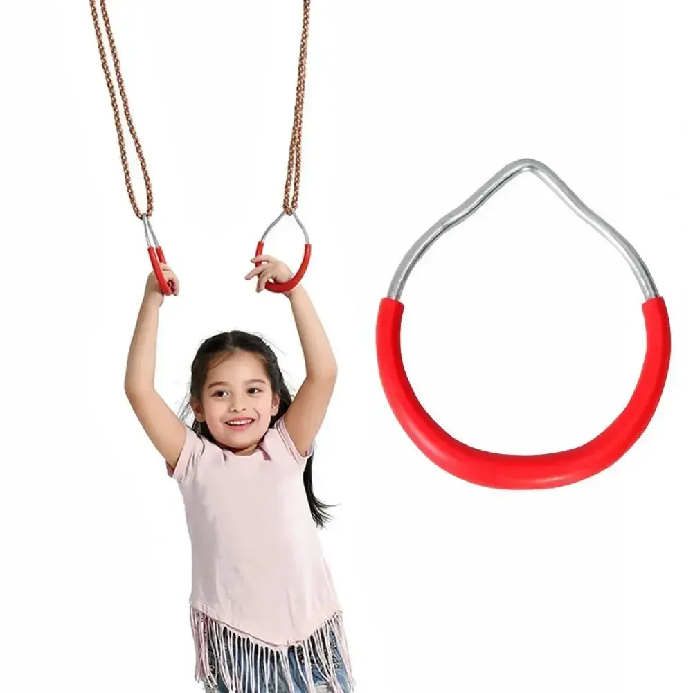 Children Trapeze Bar Pull Up Gym Rings Handshake Iron Plastic Fitness Sports Pull-ups Pull Ring Playground Home Swing Equipment
Children Trapeze Bar Pull Up Gym Rings Handshake Iron Plastic Fitness Sports Pull-ups Pull Ring Playground Home Swing Equipment