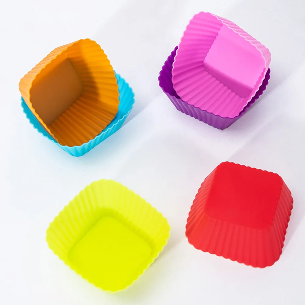 Silicone Cake Mold Square Round Shaped Muffin Cupcake Baking Molds Kitchen Cooking Bakeware Maker DIY Cake Decorating Tools
Silicone Cake Mold Square Round Shaped Muffin Cupcake Baking Molds Kitchen Cooking Bakeware Maker DIY Cake Decorating Tools