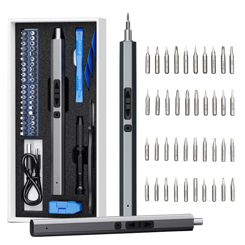 JUNEFOR Electric Screwdriver Set Repair Tool Cordless Precision Electric Screwdriver Portable Screw Driver Bits USB Rechargeable
JUNEFOR Electric Screwdriver Set Repair Tool Cordless Precision Electric Screwdriver Portable Screw Driver Bits USB Rechargeable