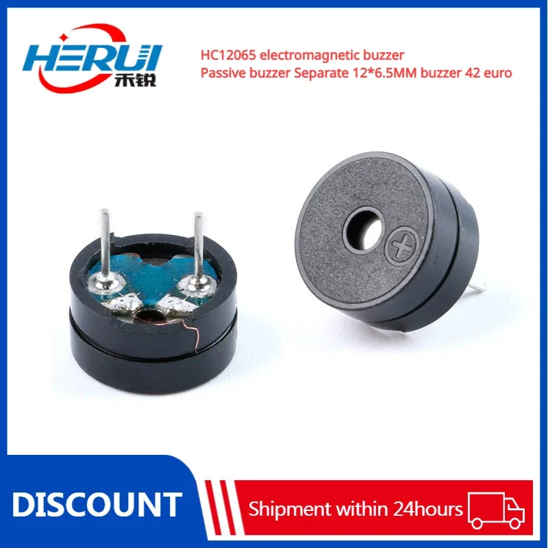 HC12065 electromagnetic buzzer Passive buzzer Separate 12*6.5MM buzzer 42 euro 10pcs
HC12065 electromagnetic buzzer Passive buzzer Separate 12*6.5MM buzzer 42 euro 10pcs