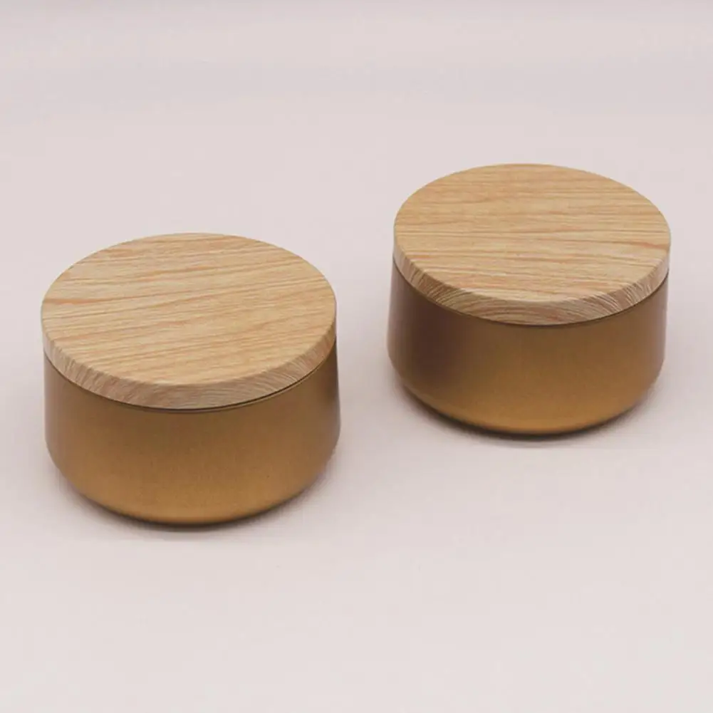 Useful Tin Box Reusable Wood Lid Candle Jar Solid Color Cosmetic Pot for Home Candle Jar
Useful Tin Box Reusable Wood Lid Candle Jar Solid Color Cosmetic Pot for Home Candle Jar