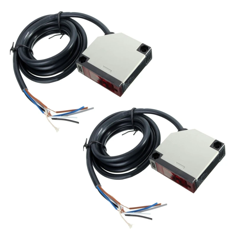 2X Specular Reflection Photoelectric DC12-24V 3A E3JK-R4M1 Sensor Switch With Screws
2X Specular Reflection Photoelectric DC12-24V 3A E3JK-R4M1 Sensor Switch With Screws