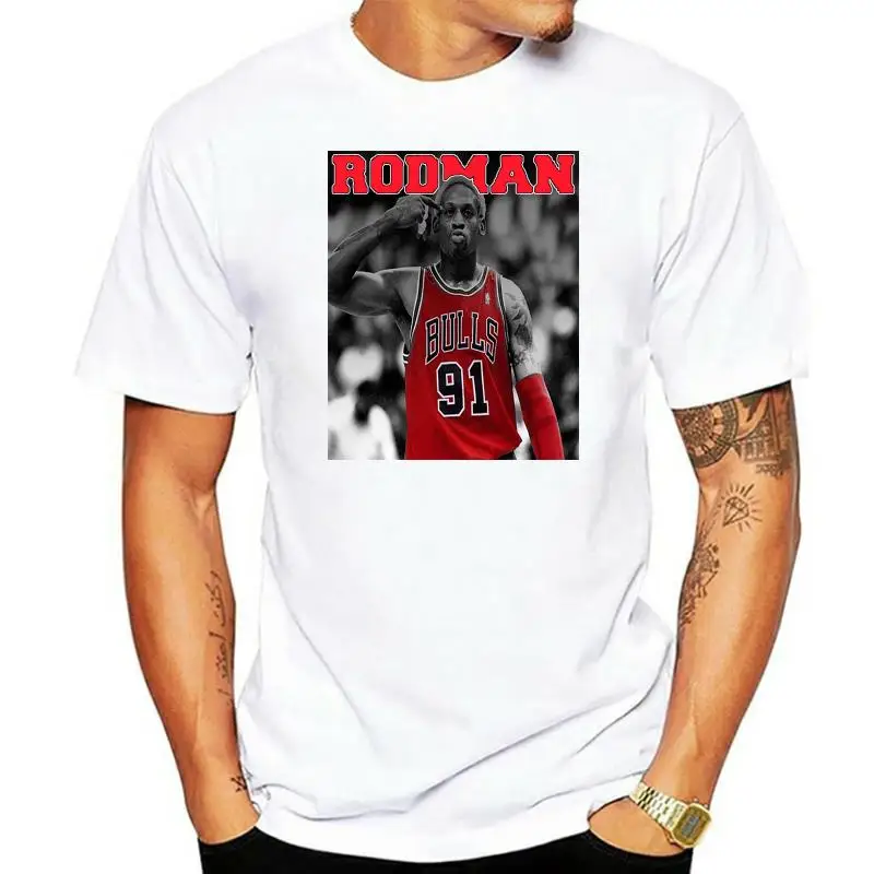 

NEW THE WORM DENNIS RODMAN BASKETBALL LEGEND T-SHIRT USA SIZE EM1