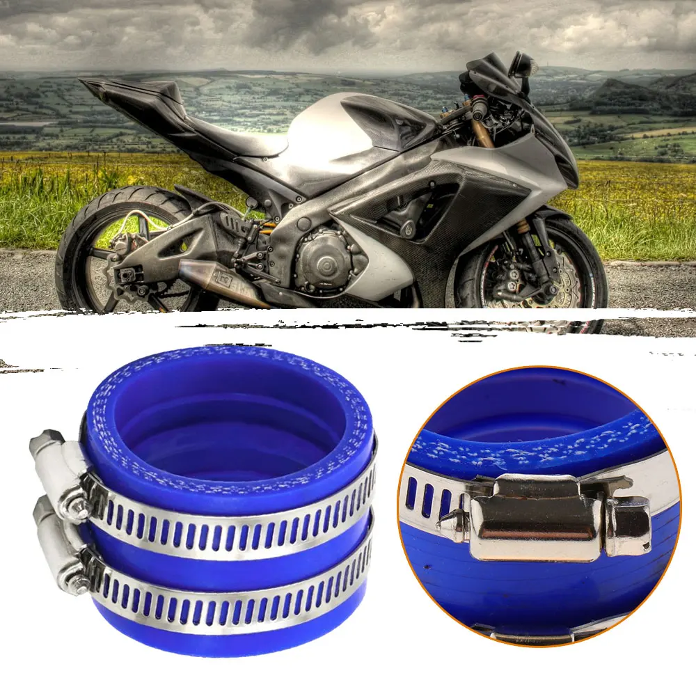 45mm Blue Silica Gel Flange Adapter Carb Manifold Boot for Motorcycle Carburetor Manifold Intake Motorcycle Accessories Gadget
45mm Blue Silica Gel Flange Adapter Carb Manifold Boot for Motorcycle Carburetor Manifold Intake Motorcycle Accessories Gadget