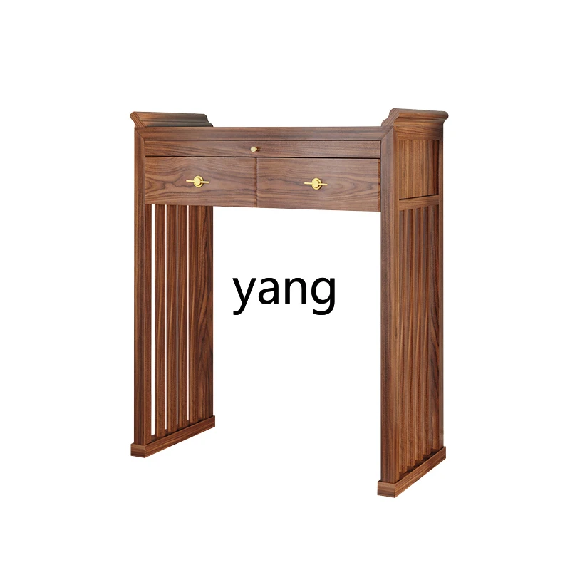 LMM New Chinese Style Altar Incense Burner Table Home Buddha Shrine Living Room Buddha Statue Altar Buddha Table
LMM New Chinese Style Altar Incense Burner Table Home Buddha Shrine Living Room Buddha Statue Altar Buddha Table