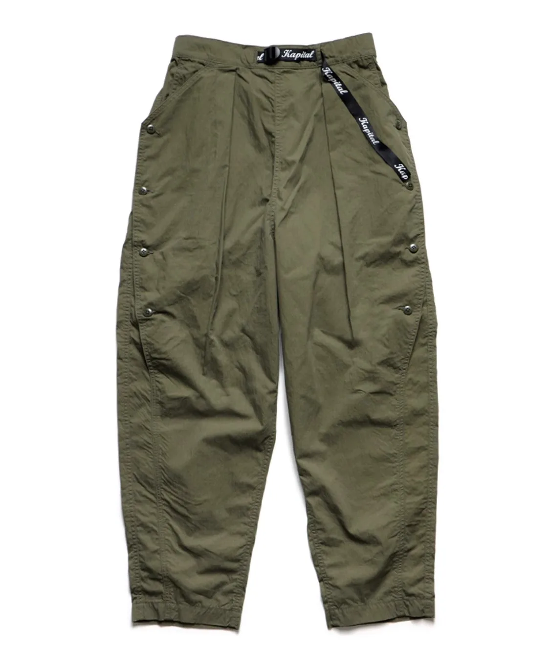 2024 Kapital Vintage HighQuality Trendy Loose Tapered Military Green Breasted Military Casual Pants
2024 Kapital Vintage HighQuality Trendy Loose Tapered Military Green Breasted Military Casual Pants