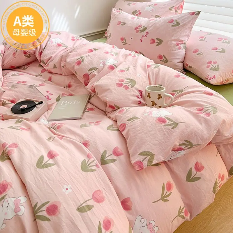 Двухслойные хлопковые простыни класса А, 3 шт., простыни для одеял с мультяшным принтом, простыни для студентов
Двухслойные хлопковые простыни класса А, 3 шт., простыни для одеял с мультяшным принтом, простыни для студентов