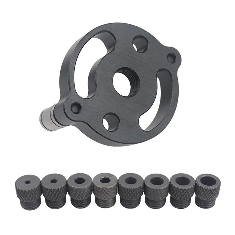 Woodworking Straight Hole Punching Locator Set With 8 Drill Sleeves For Central Drilling Positioning DIY Punching Tools. Durable
Woodworking Straight Hole Punching Locator Set With 8 Drill Sleeves For Central Drilling Positioning DIY Punching Tools. Durable