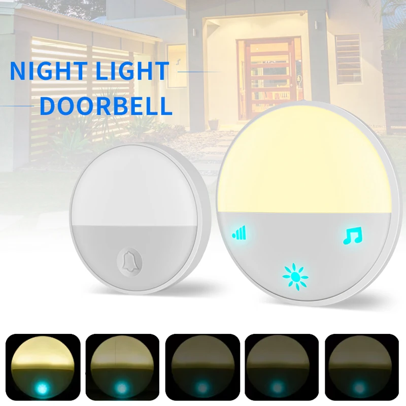 No Battery Self Powered Wireless Doorbell Night Light Door bell 1 2 Buttons and 1 2 3 Receivers LED Flash Wireless Chime
No Battery Self Powered Wireless Doorbell Night Light Door bell 1 2 Buttons and 1 2 3 Receivers LED Flash Wireless Chime
