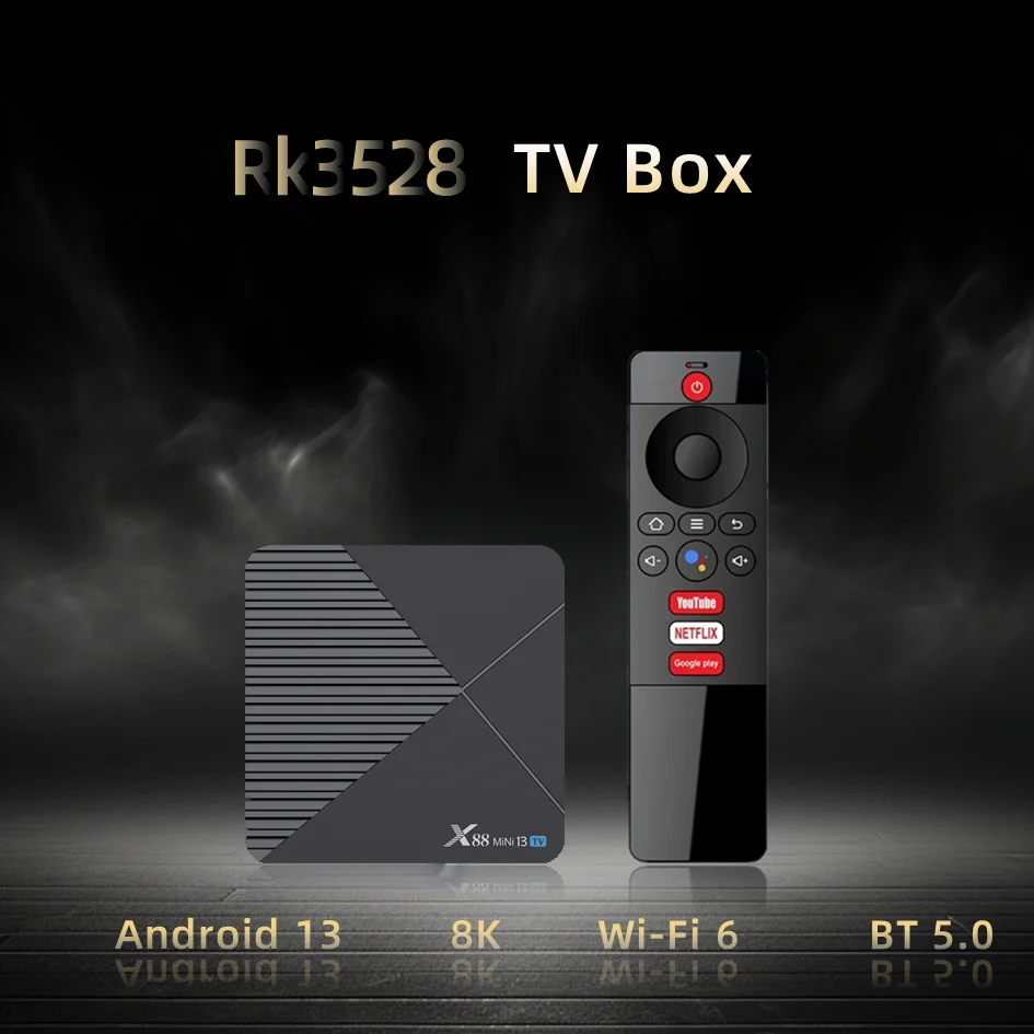 ТВ-приставка RK3528 на Android 2023, 8K, 4 Гб ОЗУ, Wi-Fi, 5, Bluetooth, 6 OS, 13 дюймов
ТВ-приставка RK3528 на Android 2023, 8K, 4 Гб ОЗУ, Wi-Fi, 5, Bluetooth, 6 OS, 13 дюймов