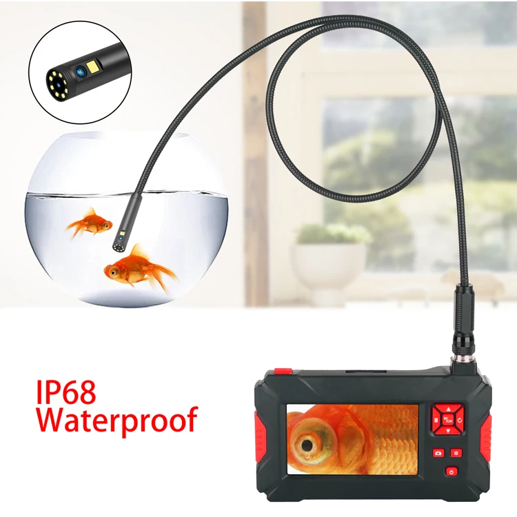 4.3 Inch 8mm Double camera 1080P waterproof IP68 5M Wire Endoscope Camera HD Snake Camera Endoscope
4.3 Inch 8mm Double camera 1080P waterproof IP68 5M Wire Endoscope Camera HD Snake Camera Endoscope