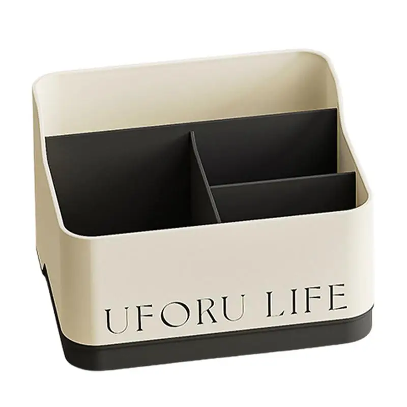 Multifunctional Desktop Organizer Makeup Organizer Table Storage Box With 4 Compartments Divided Remote Control Desk Organizer
Multifunctional Desktop Organizer Makeup Organizer Table Storage Box With 4 Compartments Divided Remote Control Desk Organizer