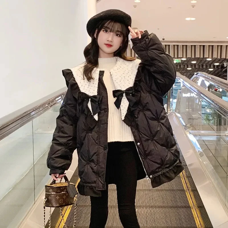 Children's Clothes 2023 Winter Thickened Cotton Girls Jackets Parka New Outerwear Long Down Coat CH08
Children's Clothes 2023 Winter Thickened Cotton Girls Jackets Parka New Outerwear Long Down Coat CH08