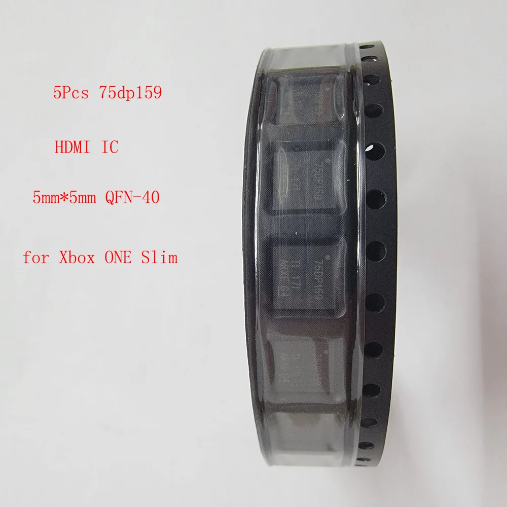 5PCS 75DP159 HDMI IC Control Chip 6Gbps Retimer SN75DP159 40VQFN for XBOX ONE S One Slim Repair Replacement Part
5PCS 75DP159 HDMI IC Control Chip 6Gbps Retimer SN75DP159 40VQFN for XBOX ONE S One Slim Repair Replacement Part